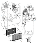 Page A Diagram and Parts List for CI071082VMS 2003 Campbell Hausfeld Compressor